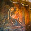 One of the paintings in the Noble Room is a scene of "Guarani," from Carlos Gomes' opera and José de Alencar's novel. Uma das pinturas no Salão Nobre é uma cena do "Guarani", da ópera de Carlos Gomes e romance de José de Alencar. : Amazonas, Brazil, Manaus, Opera House, Teatro Amazonas